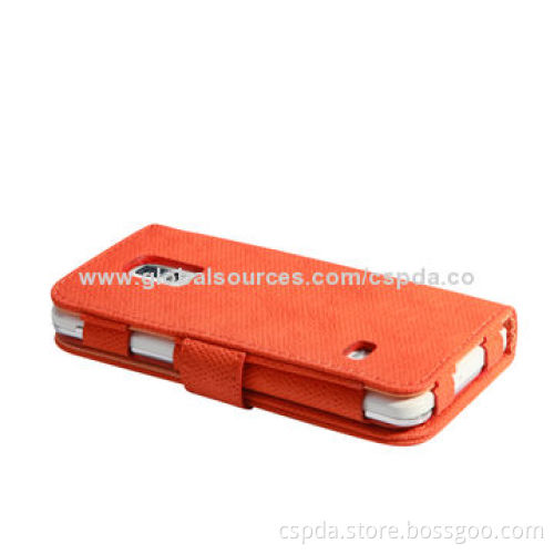 Elegant Flower PU Folio Cases for Samsung Galaxy S5 Mini with Card Slot, All Colors Available